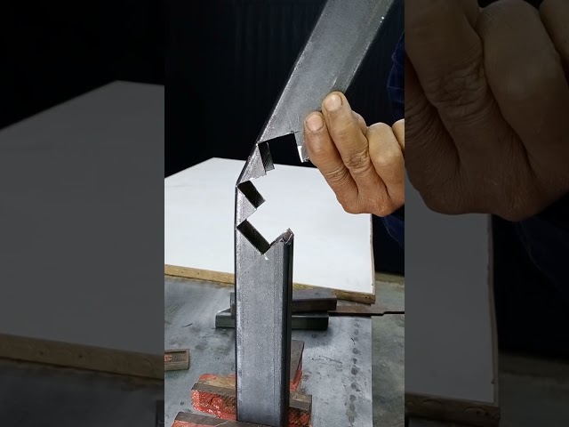 How To Make Square Tube Joint #Shorts