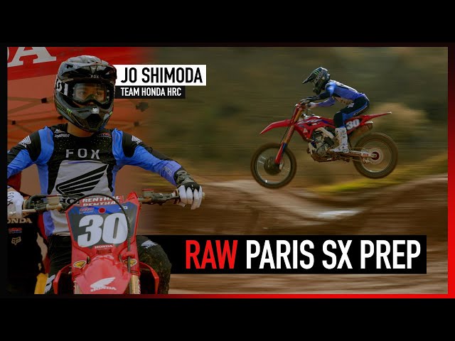 Jo Shimoda Prepares for Paris Supercross | RAW