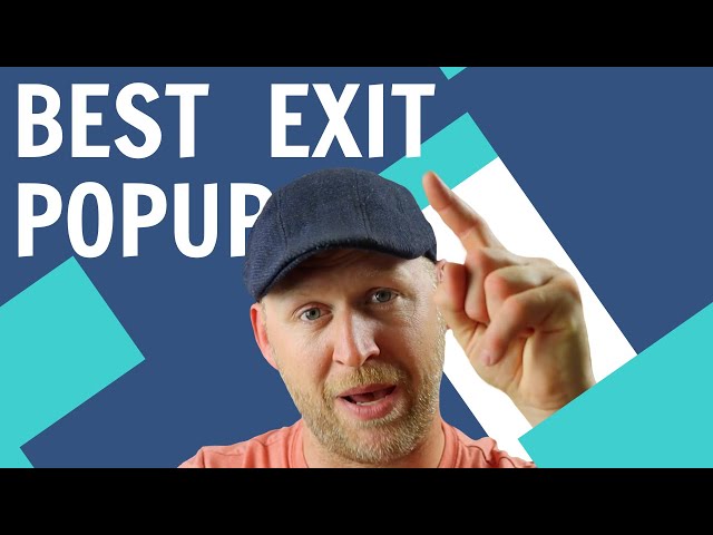 Exit Popup With Wordpress - Get More Engagement WITHOUT More Work!