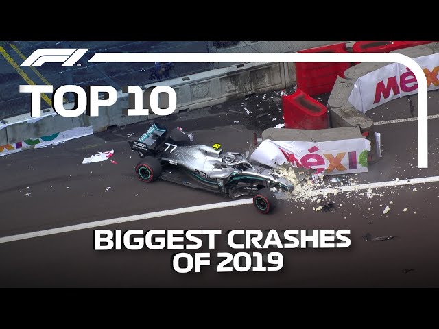 Top 10 Biggest F1 Crashes of 2019