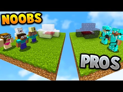 TWO PRO'S VS NOOBS! | Minecraft BED WARS with PrestonPlayz