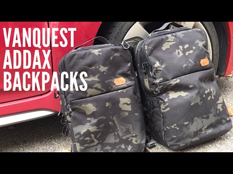 Vanquest Addax Backpacks: 2 Packs, Excellent Build, 1 “Meh” Pocket | Urban Line EDC Bag