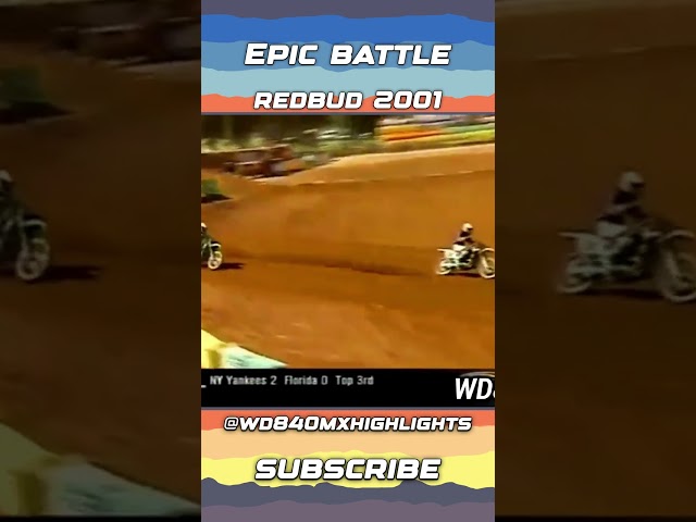 Carmichael vs Windham RedBud Motocross 2001