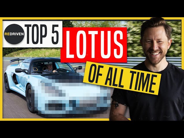 Top 5 Lotus OF ALL TIME | ReDriven