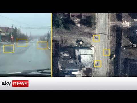 Ukraine War: Satellite images show bodies in Bucha streets before Ukrainian takeover