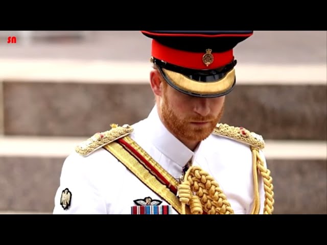 Prince Harry get emotional as Princess Diana's favorite hymn is performed at ANZAC Memorial