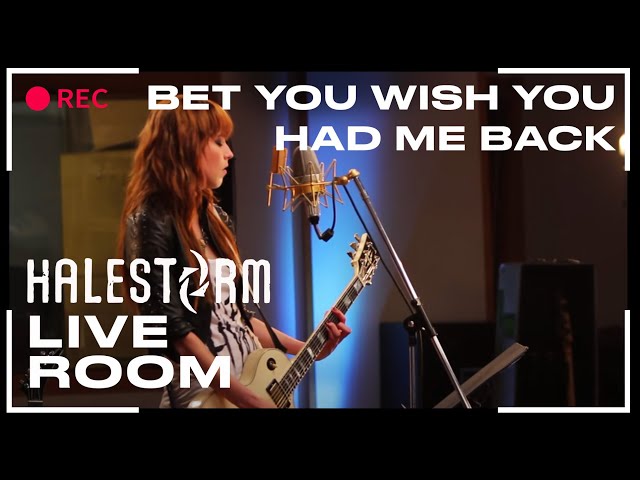 Halestorm - "Bet You Wish You Had Me Back" captured in The Live Room