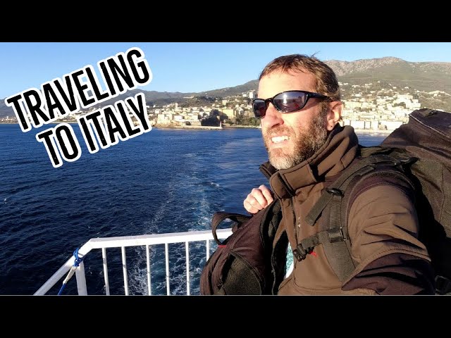 The Long Journey to ITALY | 4 Trains, a Ferry, a Bus & a Taxi
