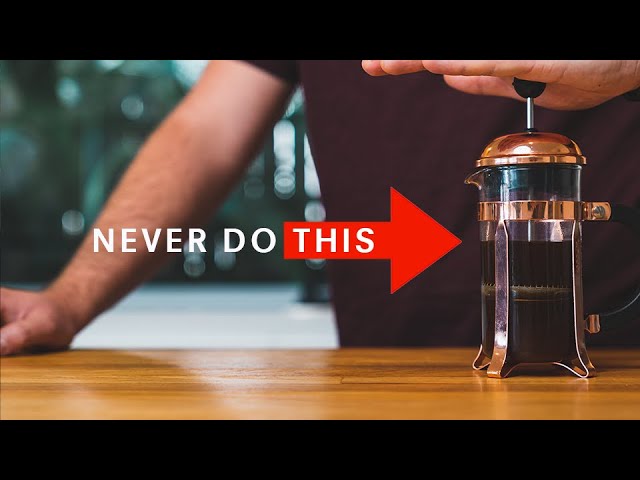 How to Make a French Press Coffee (that tastes good)