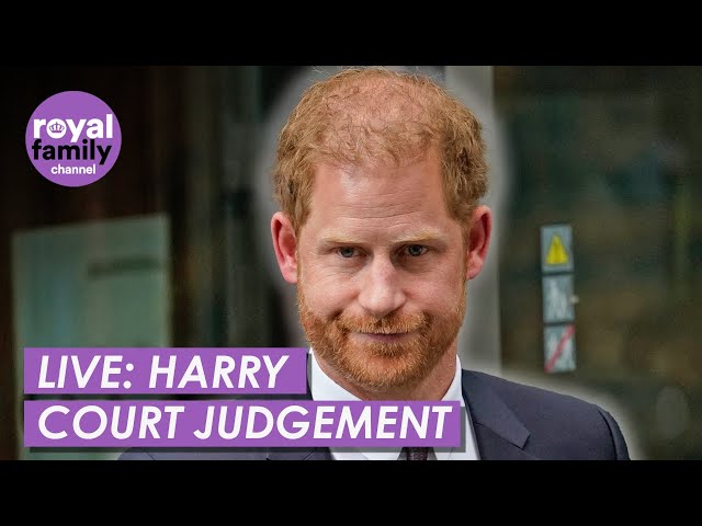 LIVE: Prince Harry Court Judgement