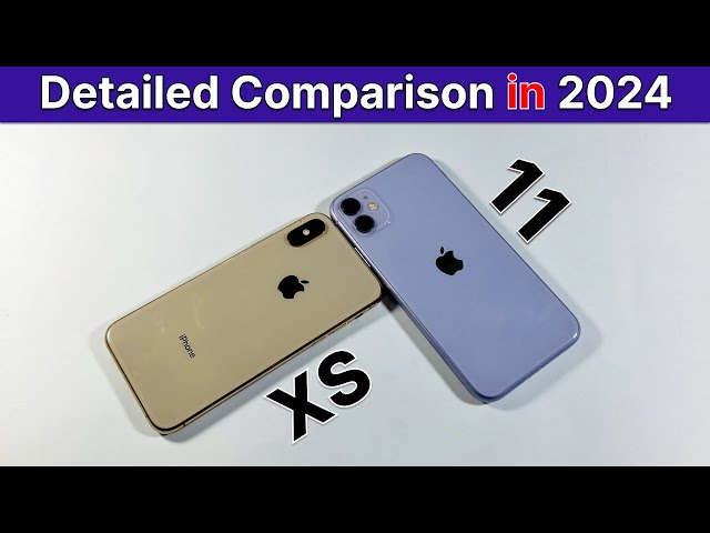 iPhone XS vs iPhone 11 in 2024🔥Detailed Comparison in Hindi⚡️
