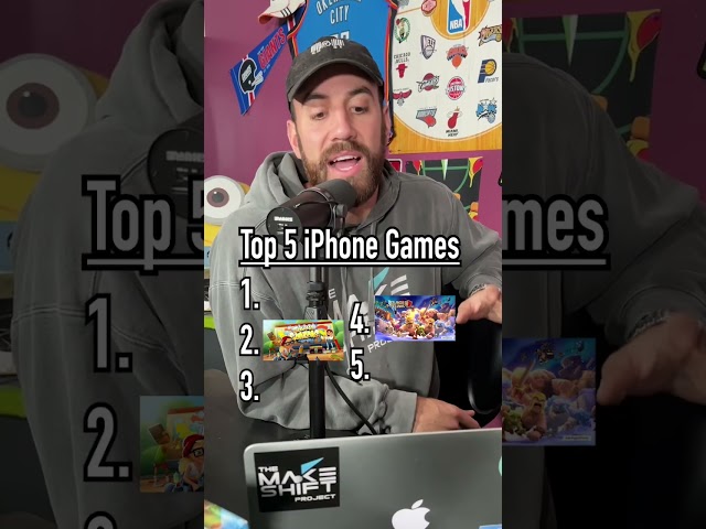 Guessing the TOP 5 MOST DOWNLOADED iPhone Games!! (as of 2018) #shorts
