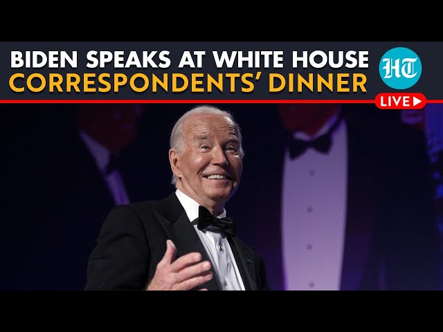 LIVE | Biden Flexes His Funny Bone As U.S. President Addresses White House Correspondents’ Dinner