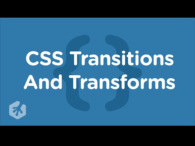 Learn CSS Transitions and Transforms at Treehouse