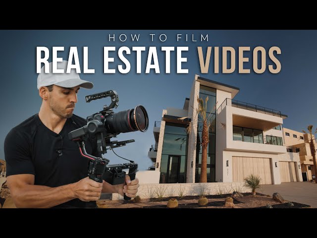 How to Film a Real Estate Videos // Canon EOS R5 C (8k 60fps RAW)