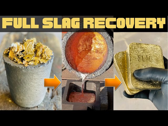 Melting Slag - Real Trash To Treasure - Copper Brass Bronze Aluminum - ASMR Metal Melting BigStackD