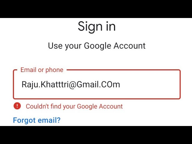 Couldn't find your google account 100% solution | gmail account delete recovery 100 Working.. !!
