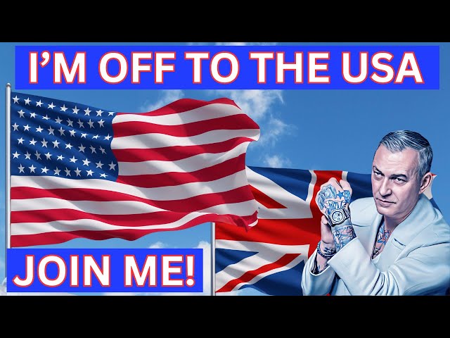 I'M OFF to the USA