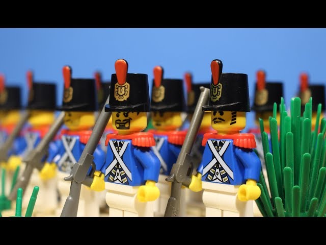 Lego Battle of the Alamo - stop motion