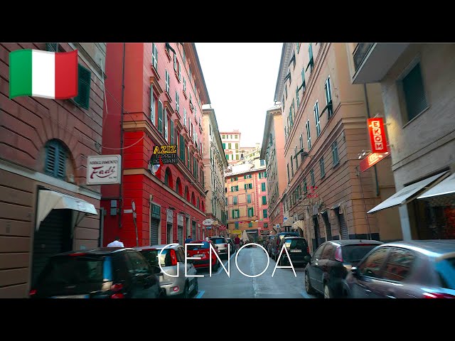 🇮🇹 Genoa, Italy (IT), 2021, sunset driving tour