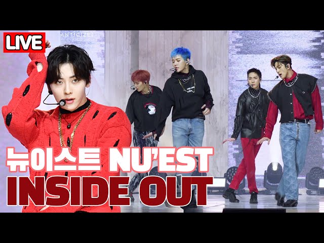 [HQ LIVE] NU'EST - 'INSIDE OUT' STAGE PRESS SHOWCASE The 2nd Album [Romanticize]