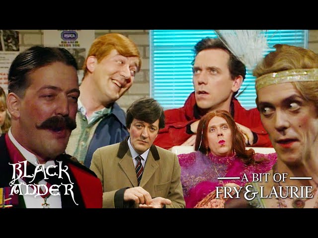 Hilarious Hugh Laurie and Stephen Fry Moments! | BBC Comedy Greats