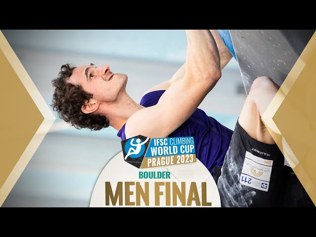 🔥IFSC Men's Final World Cup PRAGUE Bouldering 2023 💪🏼
