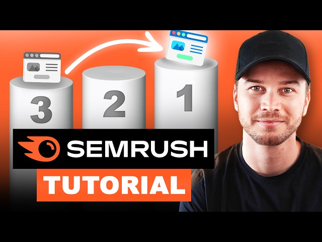Semrush Tutorial 2024 - SEO for Beginners (Step-by-Step)