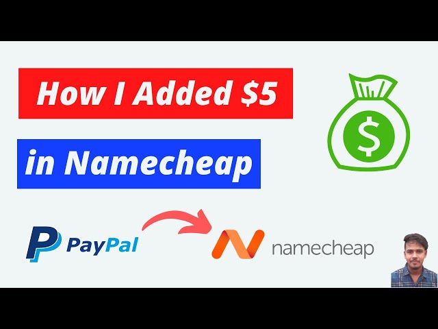 How I Added $6 in my Namecheap Account using PayPal to Buy a Domain