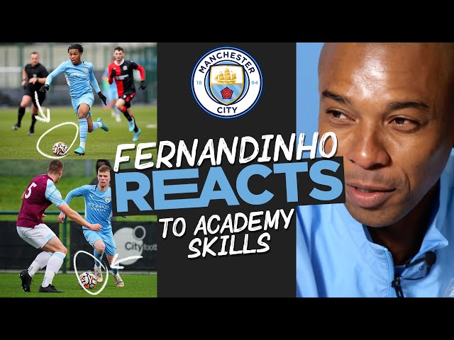 Fernandinho Reacts to potential future stars... | Our Academy's best bits!