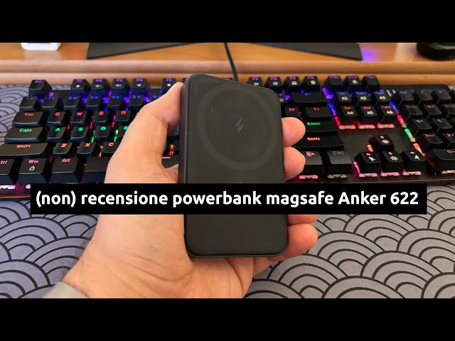(non) recensione power bank Anker 622 con Magsafe per Apple iPhone