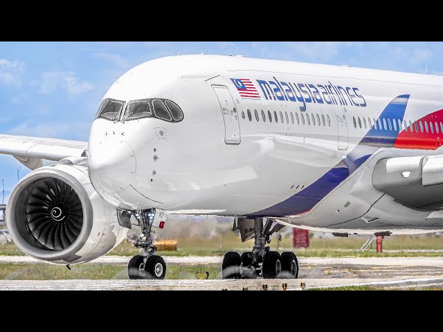 20 MINUTES of NON-STOP TAKEOFFS and LANDINGS | Melbourne Airport Plane Spotting [MEL/YMML]