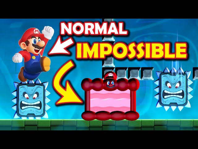 Clearing More IMPOSSIBLE Transformations in Super Mario Bros Wonder!!