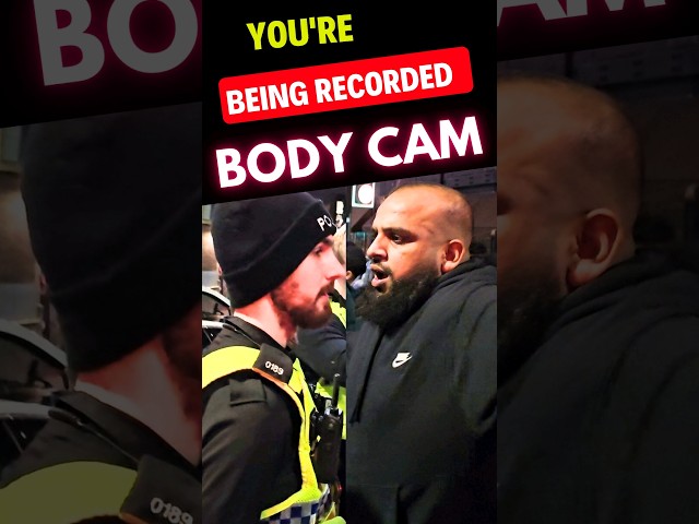 COP : EVERYTHING YOU SAY IS RECORDED !!!