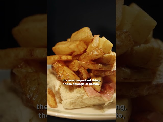 A French Fry Sandwich is a British 'Chip Butty'