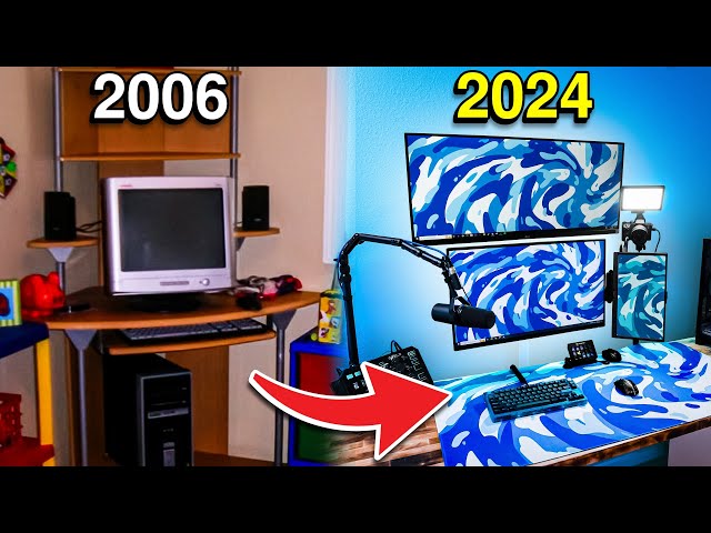 The Evolution of My Gaming Setup (2006-2024)