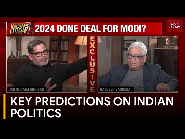 Indian Politics To Revolve around BJP For Next 20-30 Years Predicts Prashant Kishor | Rajdeep