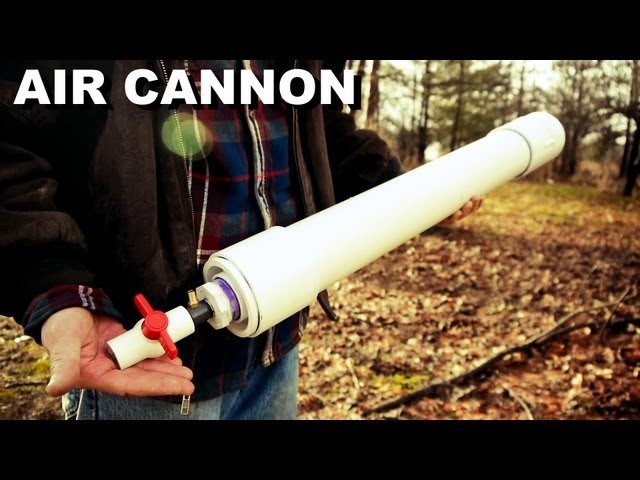 How to Make a Powerful Coaxial Piston Cannon from Hardware Store Parts