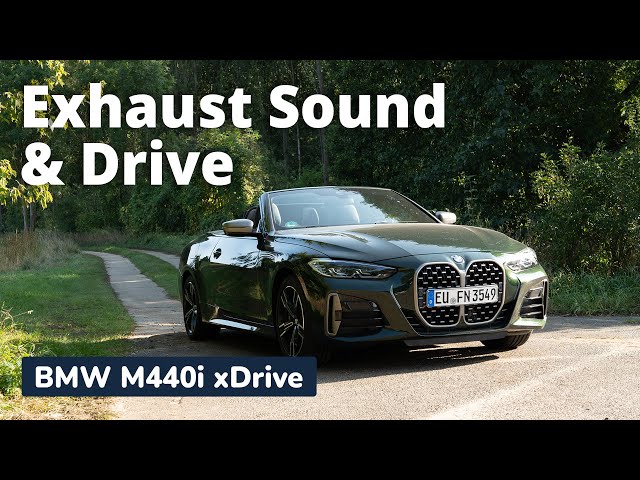 BMW M440i xDrive (2023) - Pure inline 6 Exhaust Sound