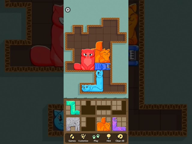 Puzzle Cat - Gameplay Walkthrough (iOS & Android) #shorts #games #funny #viral #trending