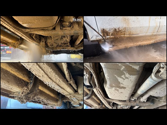 LATEST MUDDY Cleaning ! How to wash Off Road 4x4 JEEP?#satisfying #asmr