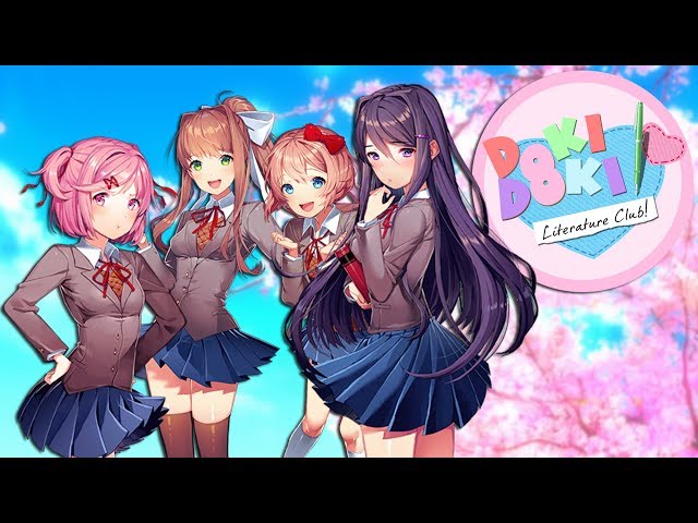 A TOTALLY NORMAL GAME... NOTHING SUSPICIOUS AT ALL... | Doki Doki Literature Club - Part 1