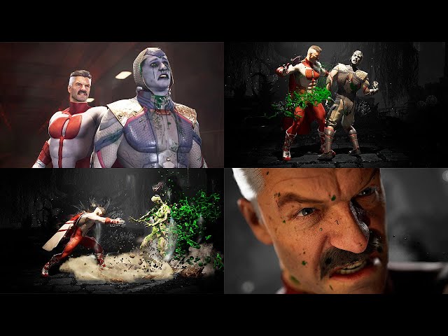 Mortal Kombat 1 - Omni-Man All Fatalities & Brutalities @ 4K 60ᶠᵖˢ ✔