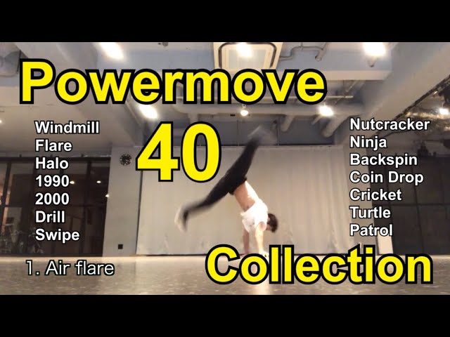 【 BREAK DANCE 】Power move Collection ( Bboy SNACK , ARIYA , GOODmen , FreeasyClothing )