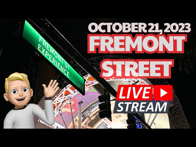 Livestream on Fremont St | LAS VEGAS October 21, 2023 | Teddy Swims