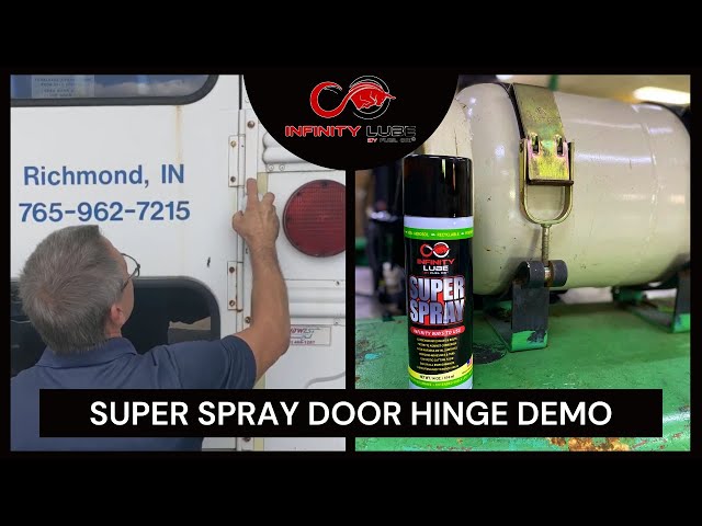 Frozen Bus Door Hinges VS Infinity Lube™ Super Spray