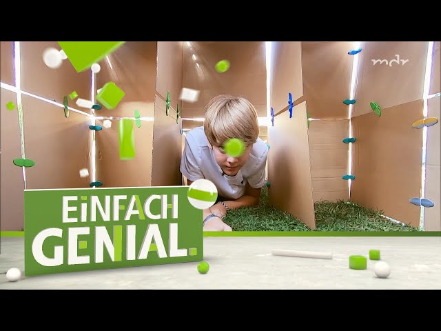 Mit KLAMMERN riesige Buden bauen: Spielzeug-Erfindung aus dem Münsterland | Einfach genial | MDR