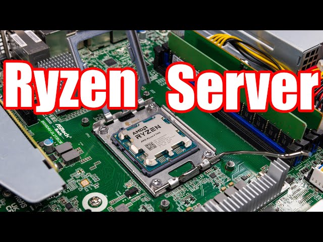 THEY DID IT! The AMD Ryzen SERVER you have been waiting for