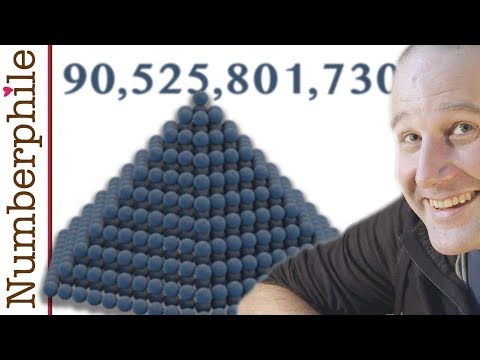 90,525,801,730 Cannon Balls - Numberphile