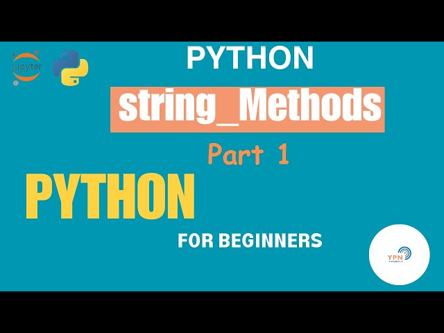 String Methods in Python 1